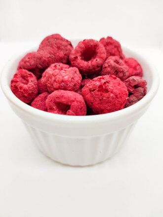 Lyofilizované maliny  Lyofilizované maliny